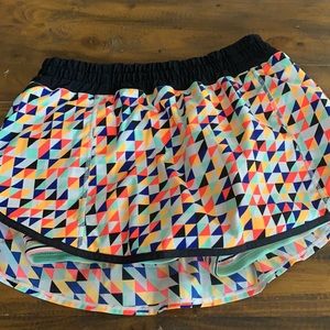 lululemon track attack skort